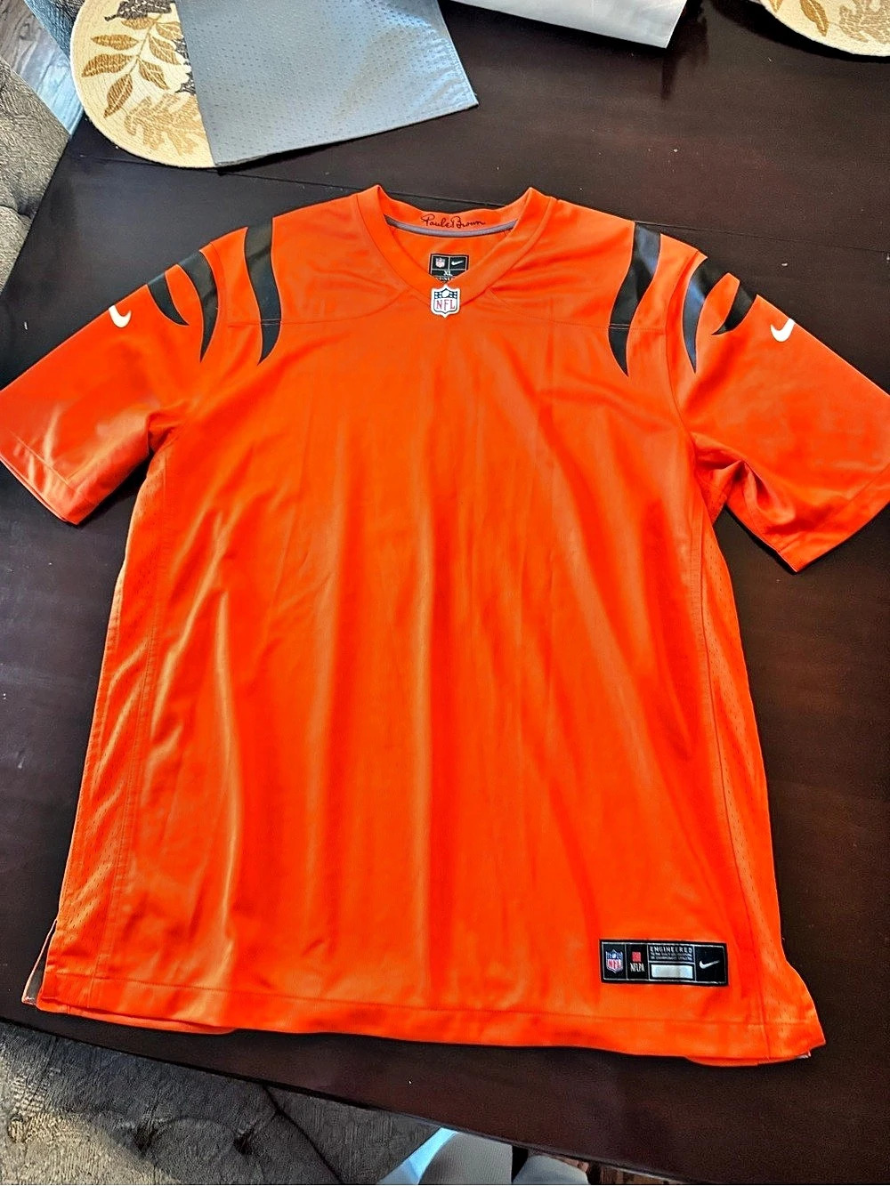 Nike Cincinnati Bengals Nike On-Field NFL Jersey Orange Alternate On-Field NFL